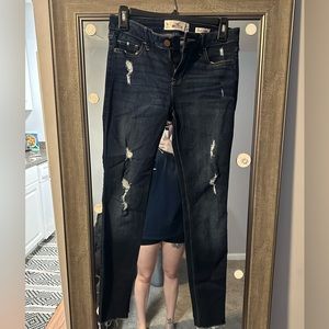 Low rise super skinny hollister jeans
